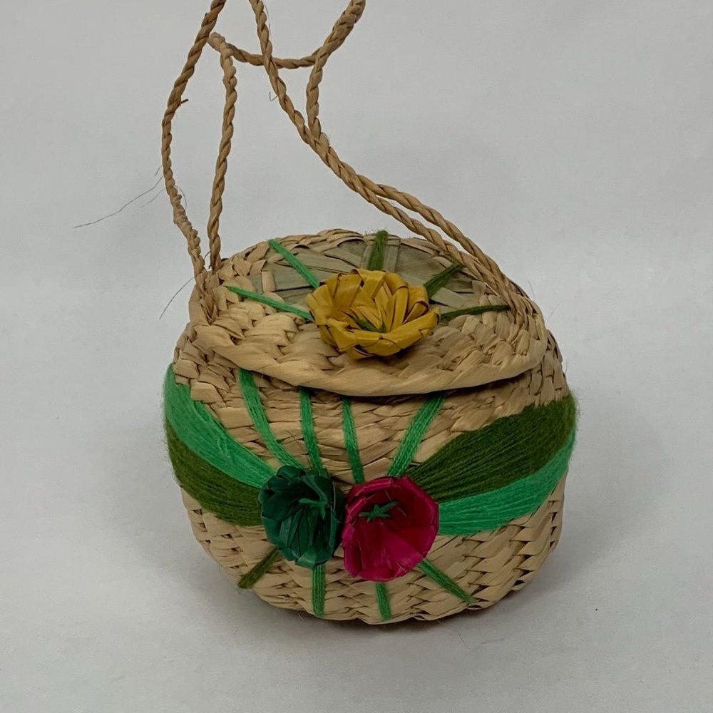Mini Floral Bucket Bag